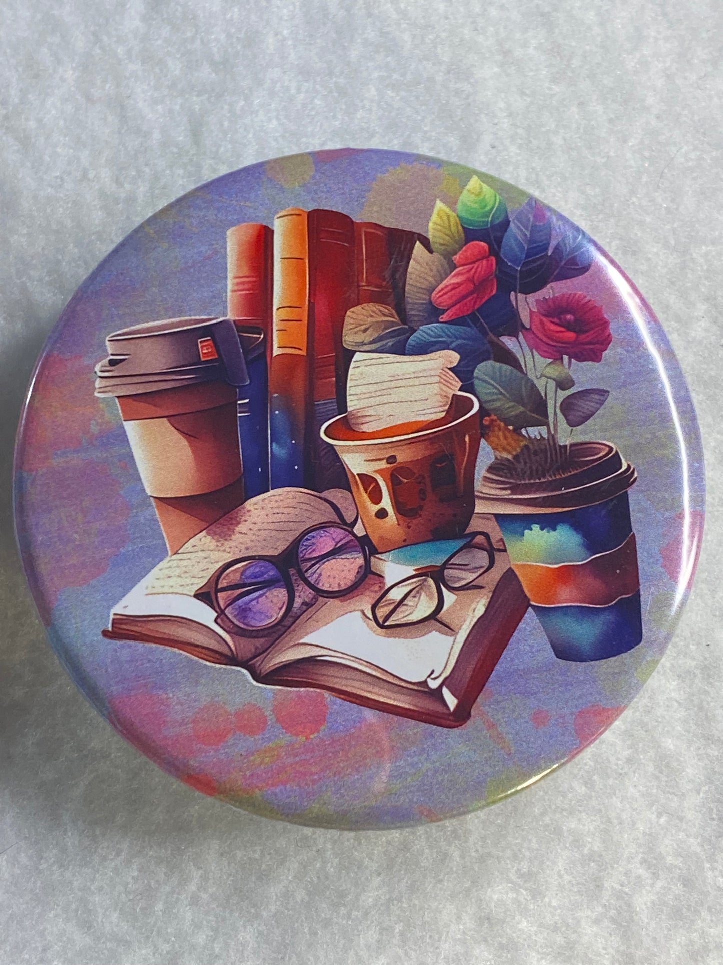 Pop-socket for e-readers