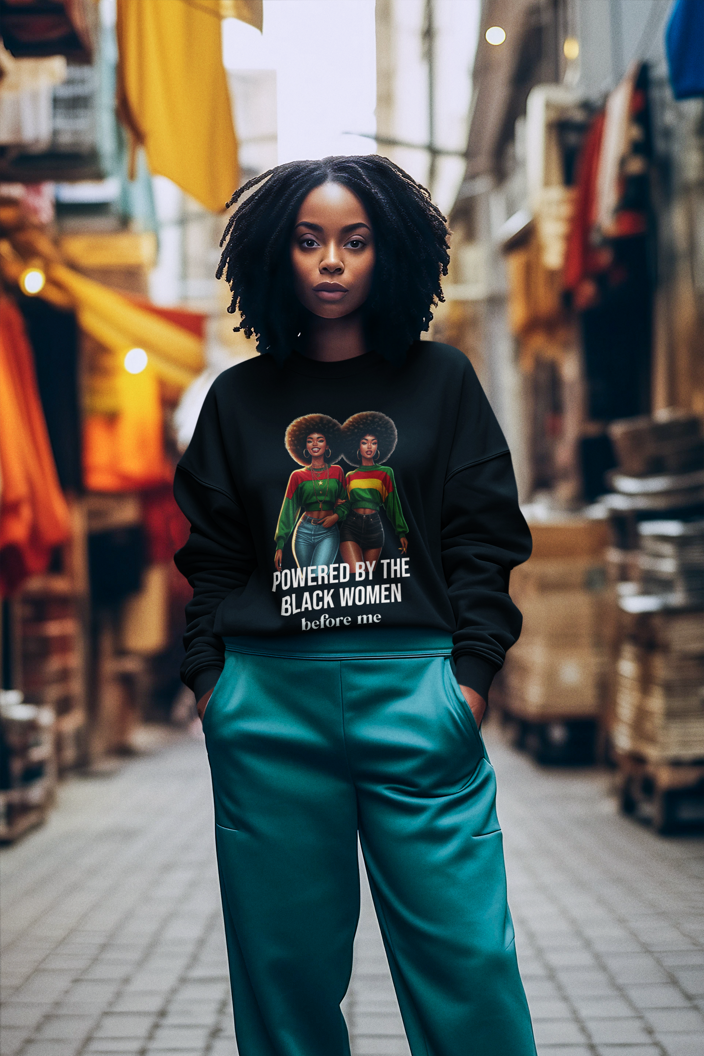 Honoring black history sweatshirt