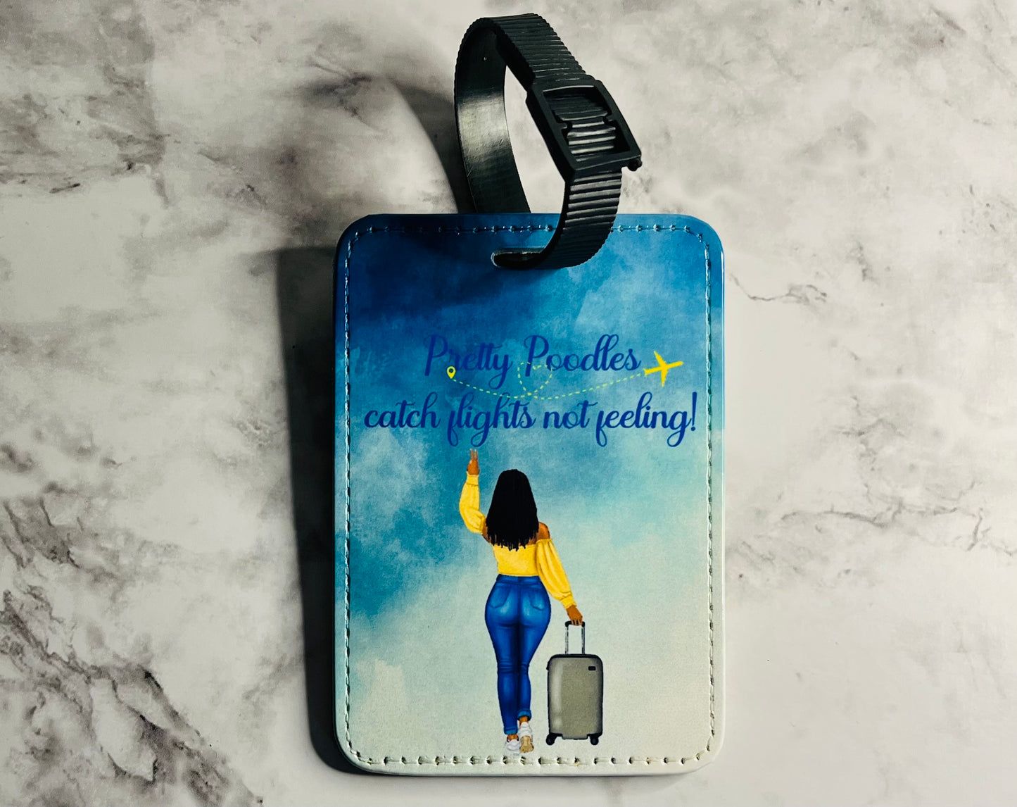 SGRho luggage tag