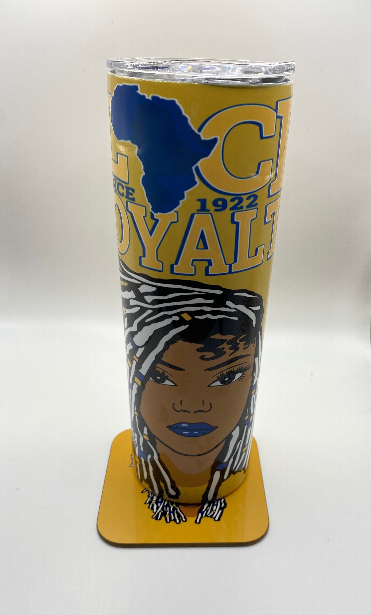 SGRHO hand sign tumbler