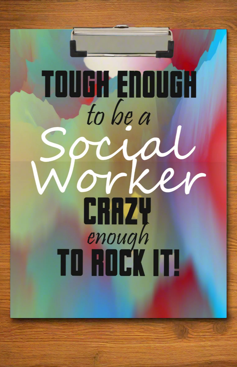 Social worker clipboards