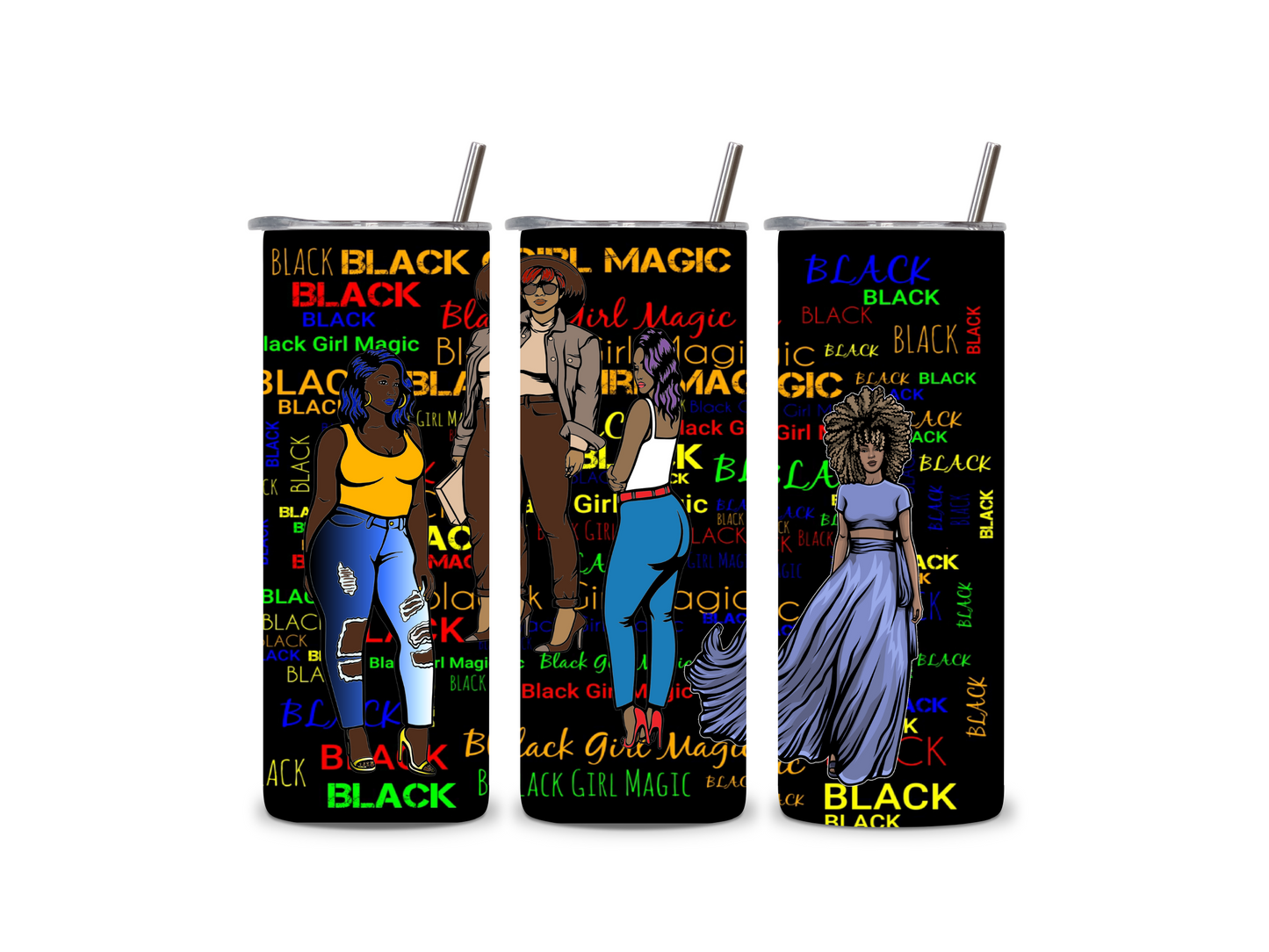 Black girl tumblers