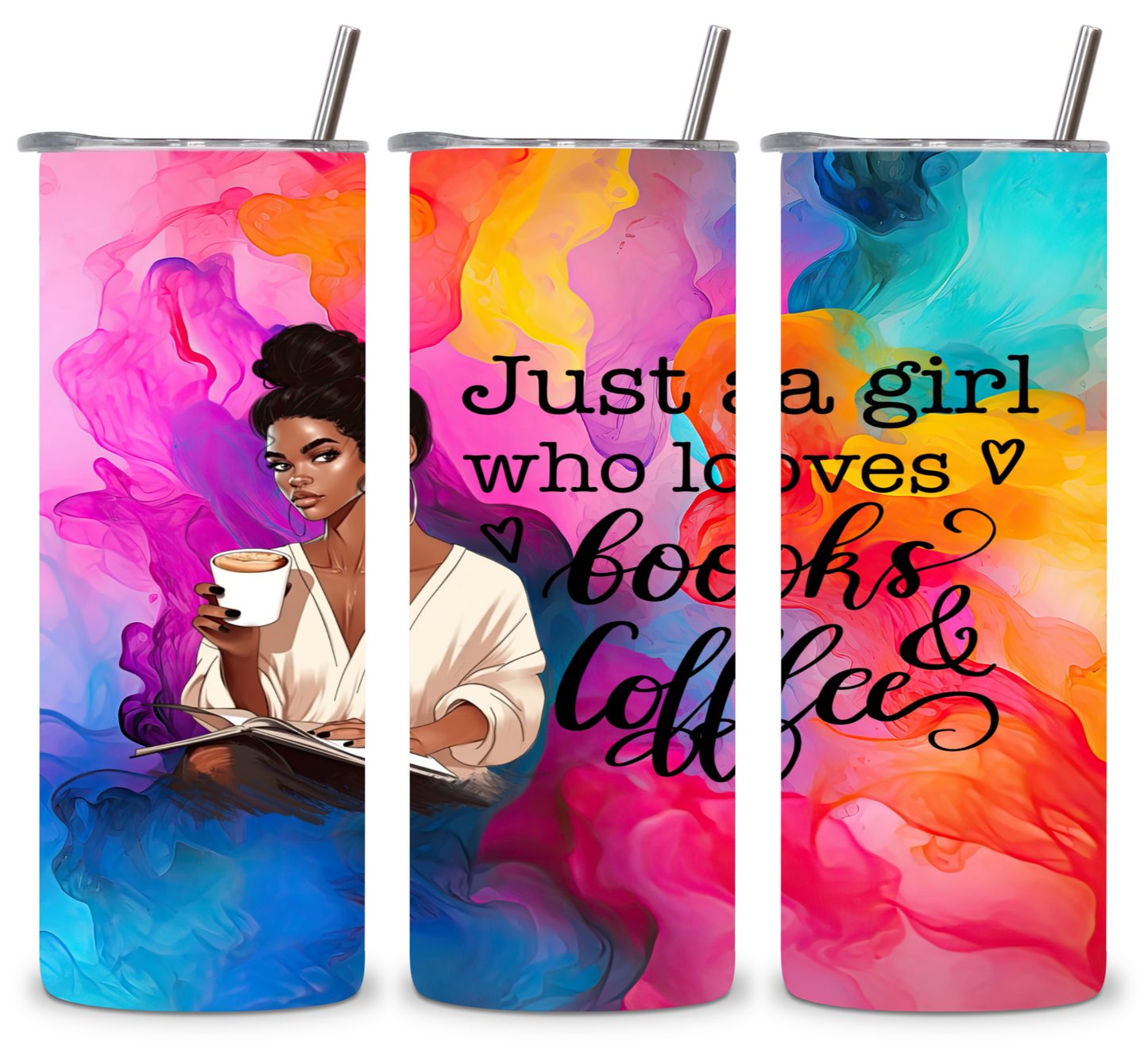 Book themed tumblers