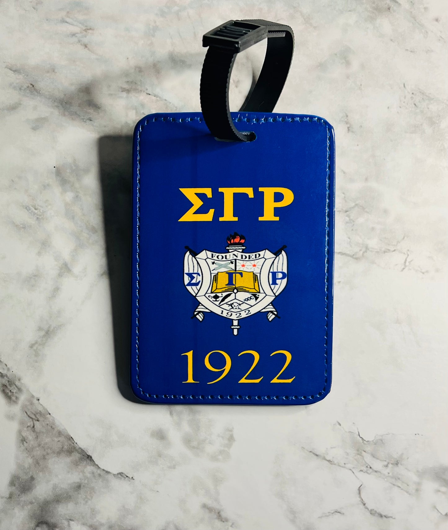 SGRho luggage tag