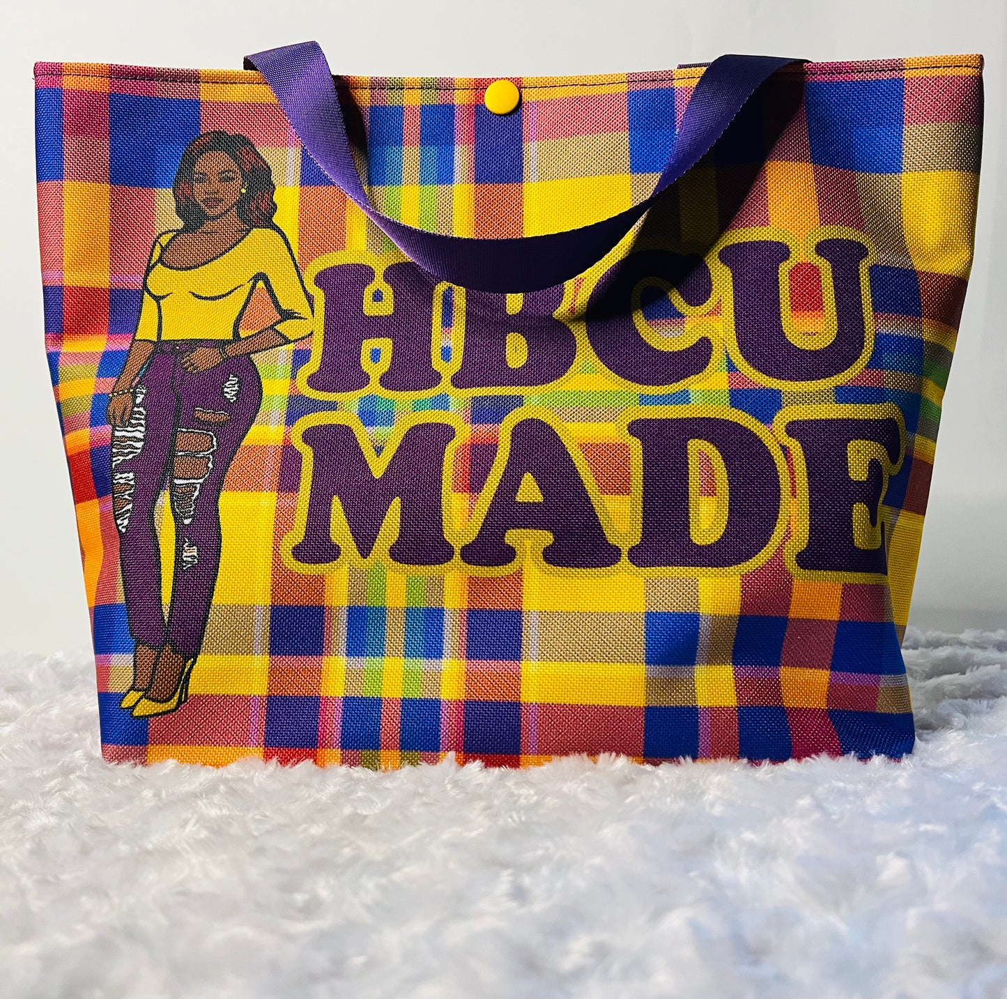 Black girl themed totes