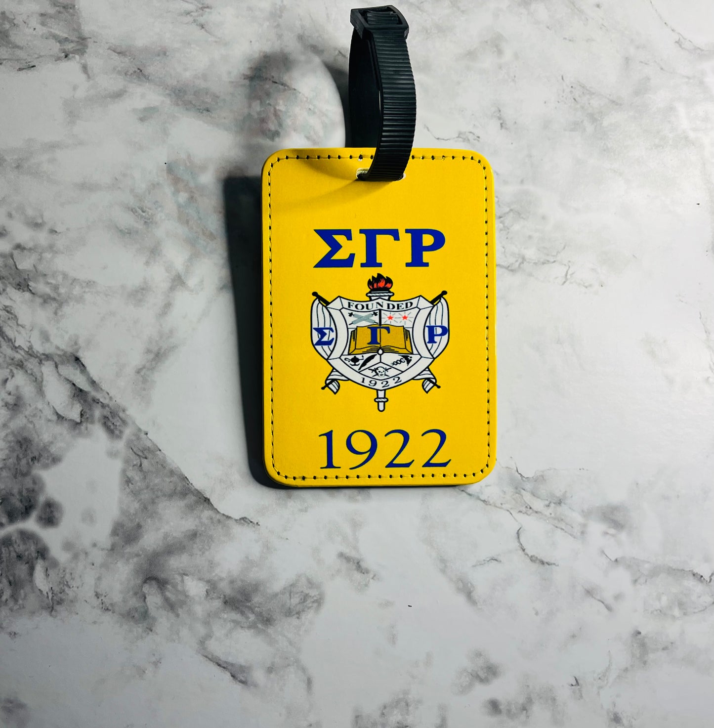 SGRho luggage tag