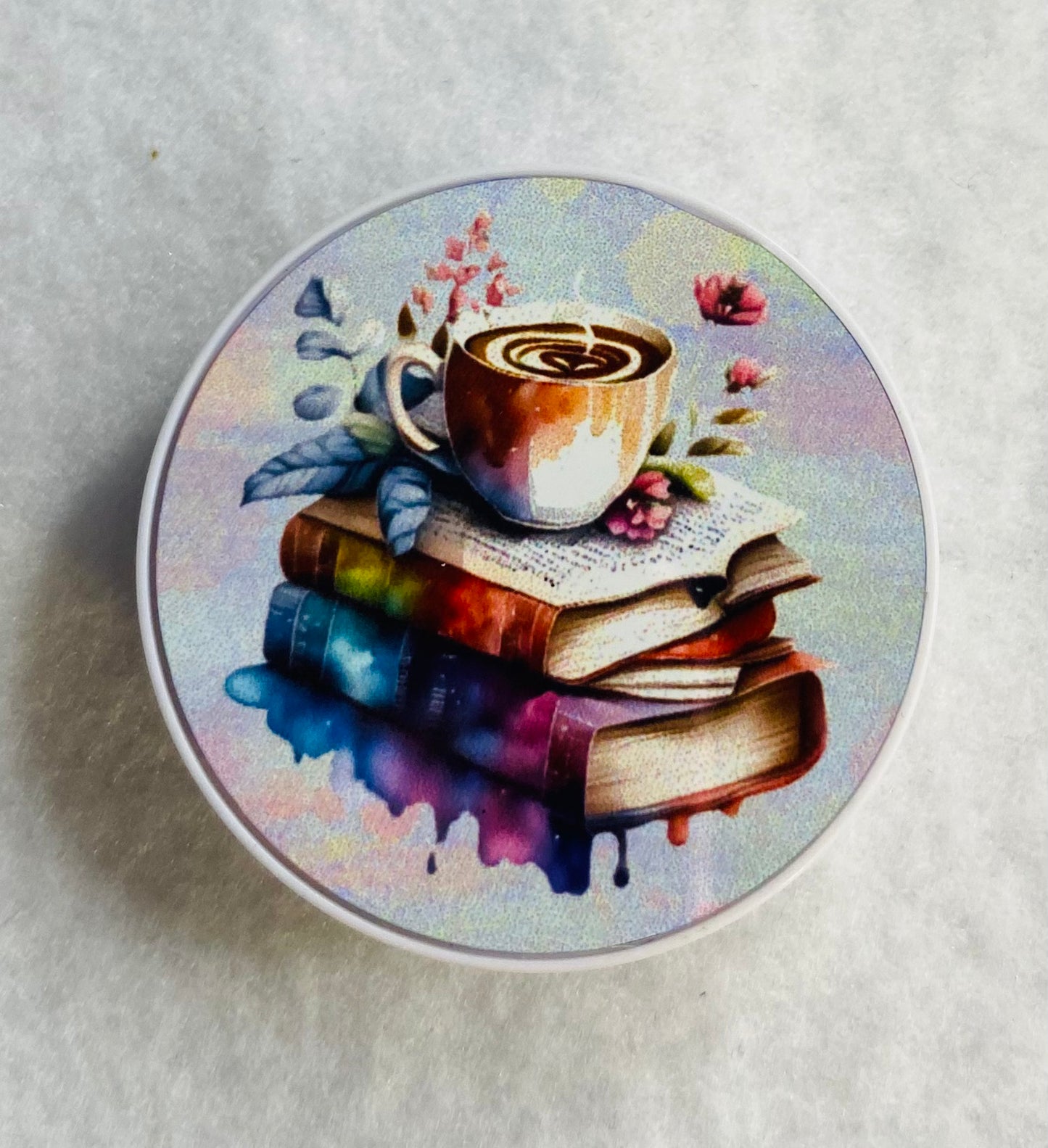 Book themed pop-sockets