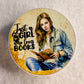 Book themed pop-sockets