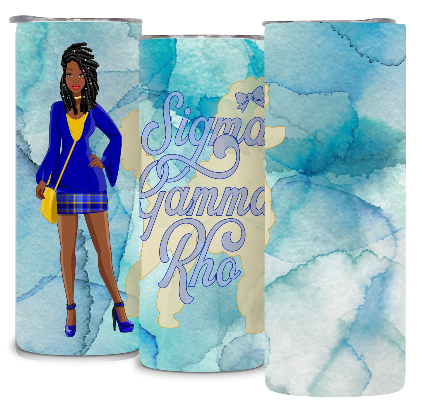 SGRHO hand sign tumbler