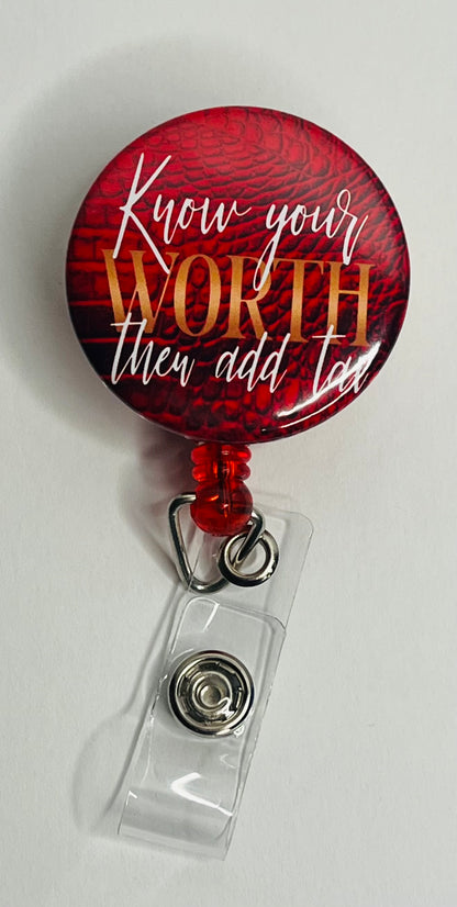 Motivational badge reels