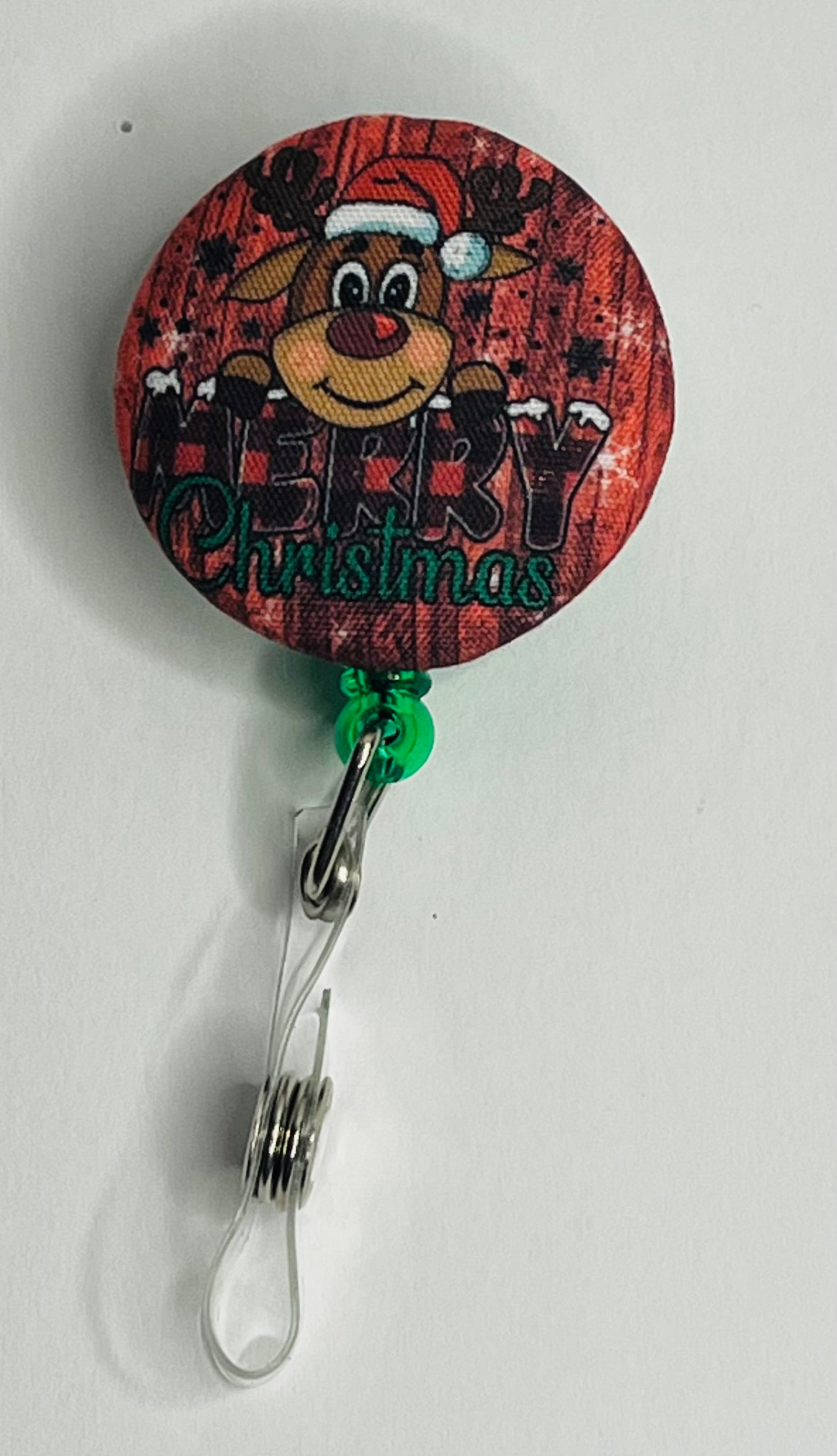 Christmas badge reels