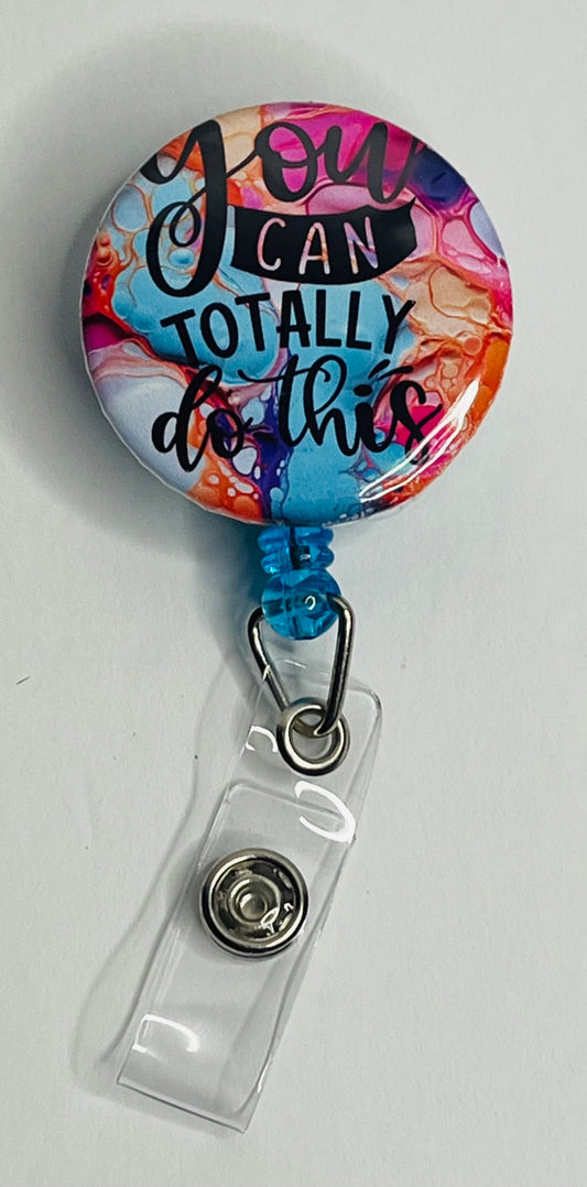 Motivational badge reels