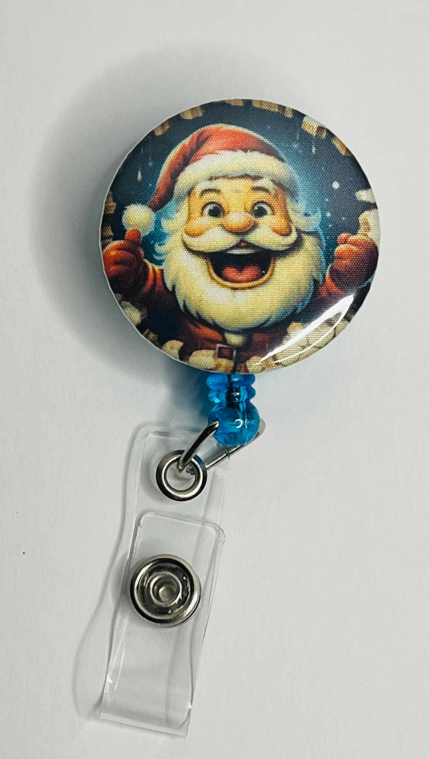 Christmas badge reels