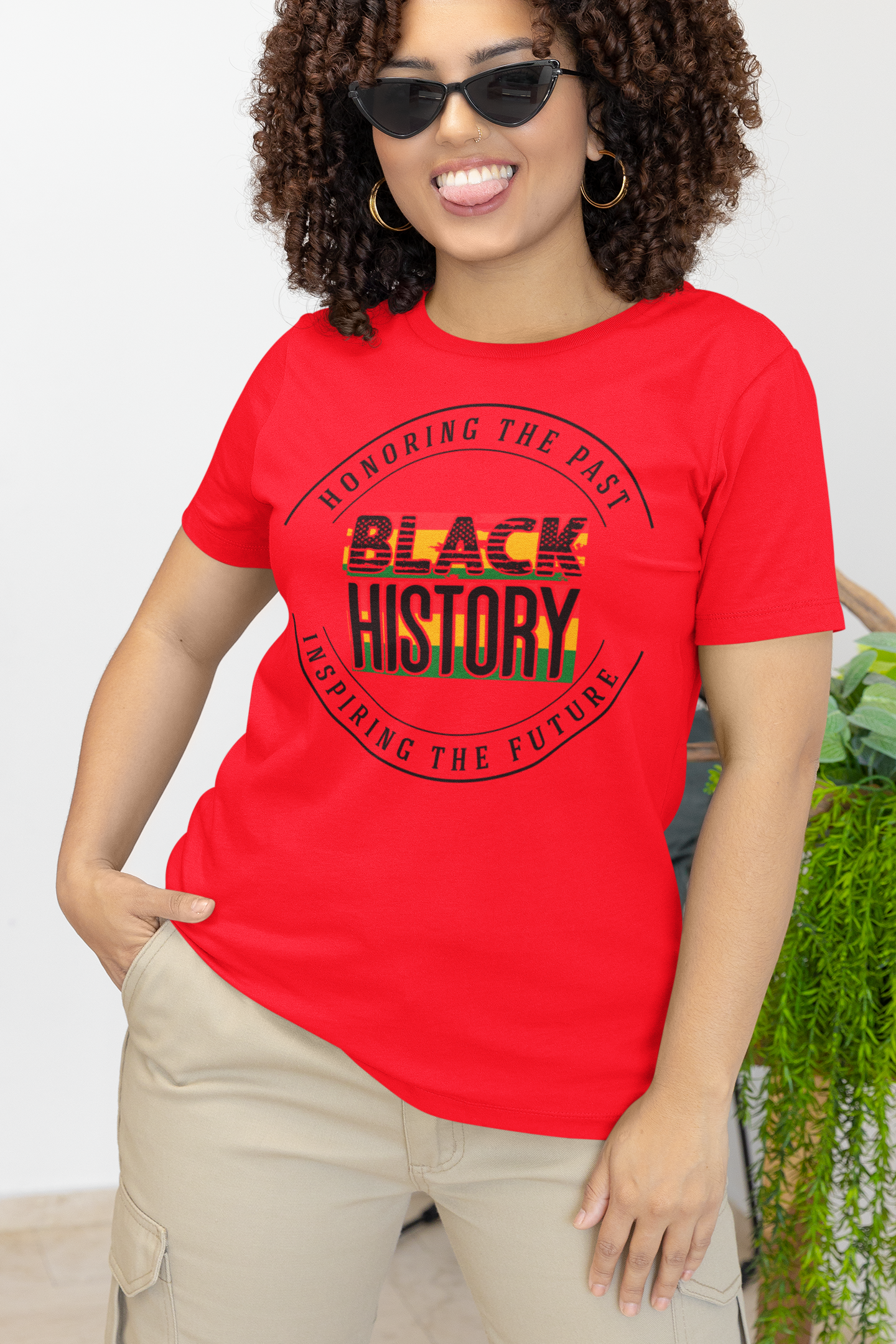 Honoring black history t-shrits