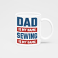Sewing themed mugs