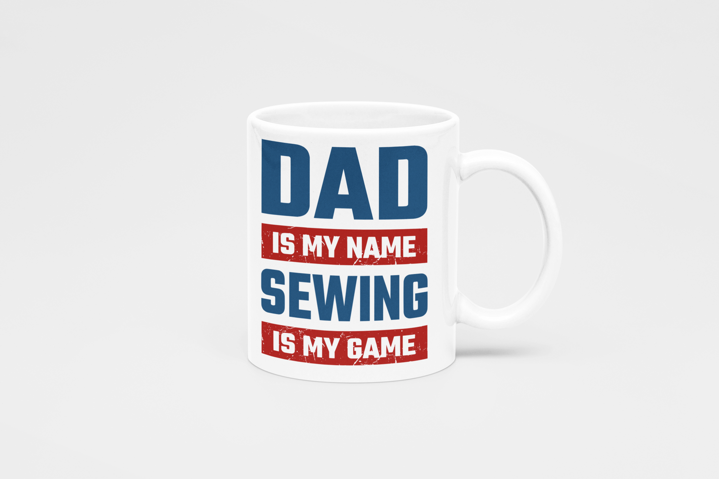 Sewing themed mugs