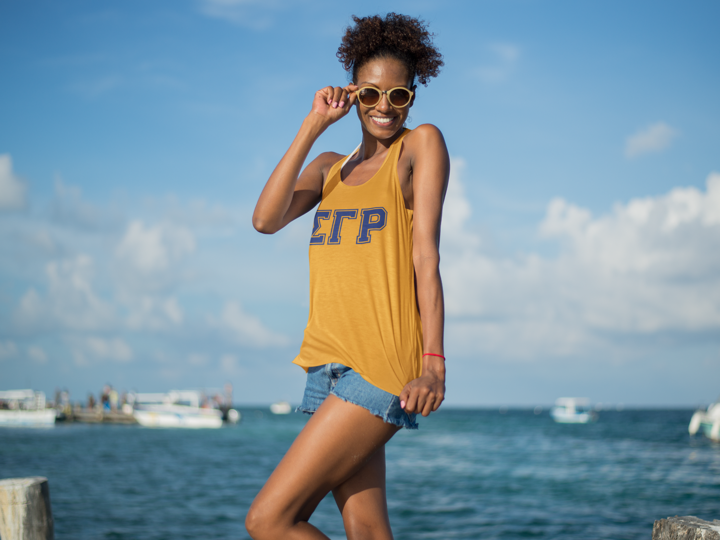 SGRHO (Greek Letters) Tank top