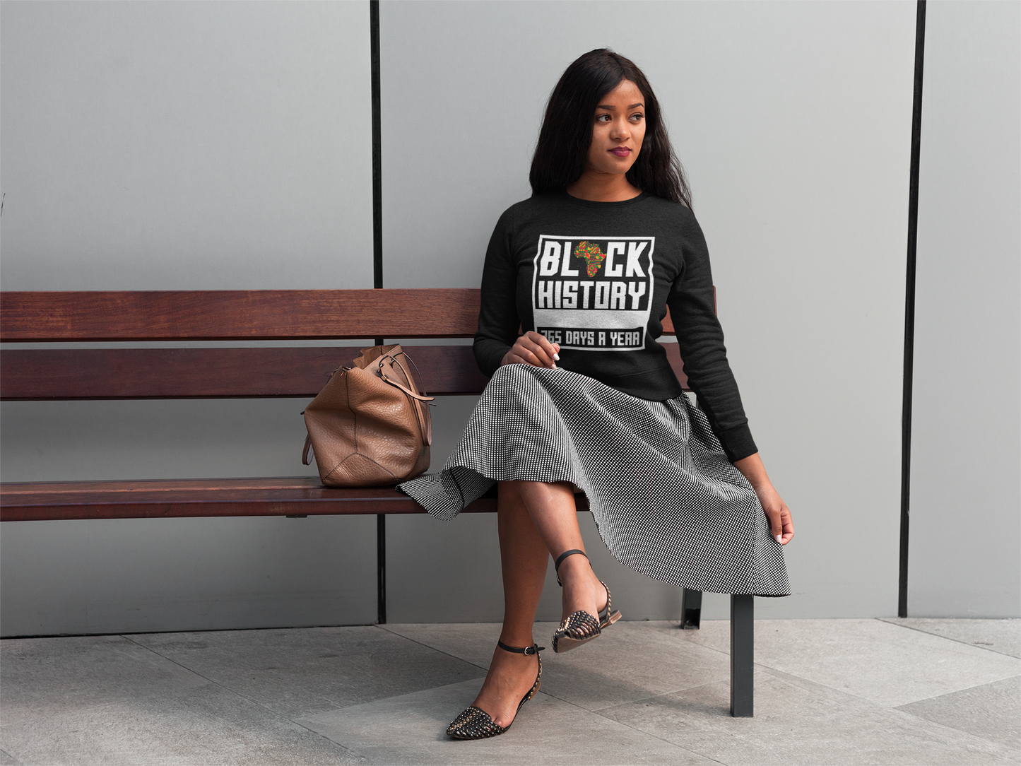 Honoring black history sweatshirt